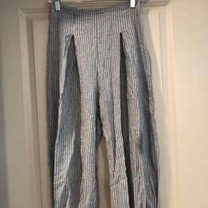 Urban Outfitters Striped Linen Pants